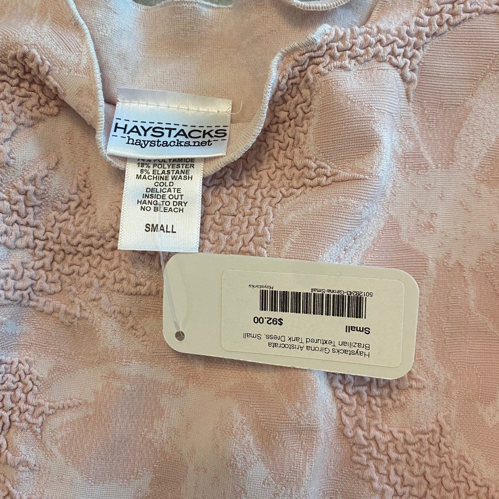 BNWT - Haystacks Girona Aristocrata Brazilian TexturedTank Dress - Small - Picture 4 of 8